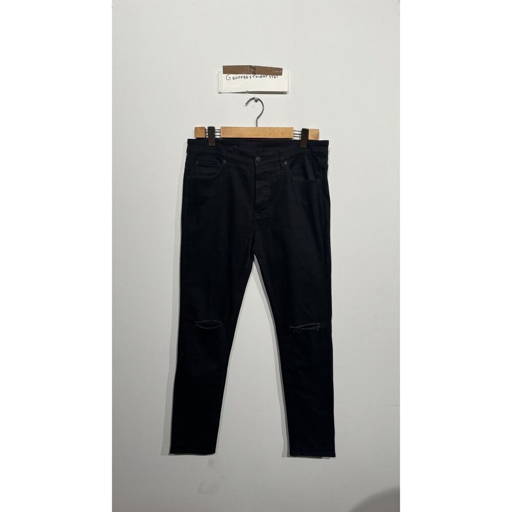 Travis Scott x Ksubi Black Ace Slice Skinny Jeans - Size 32